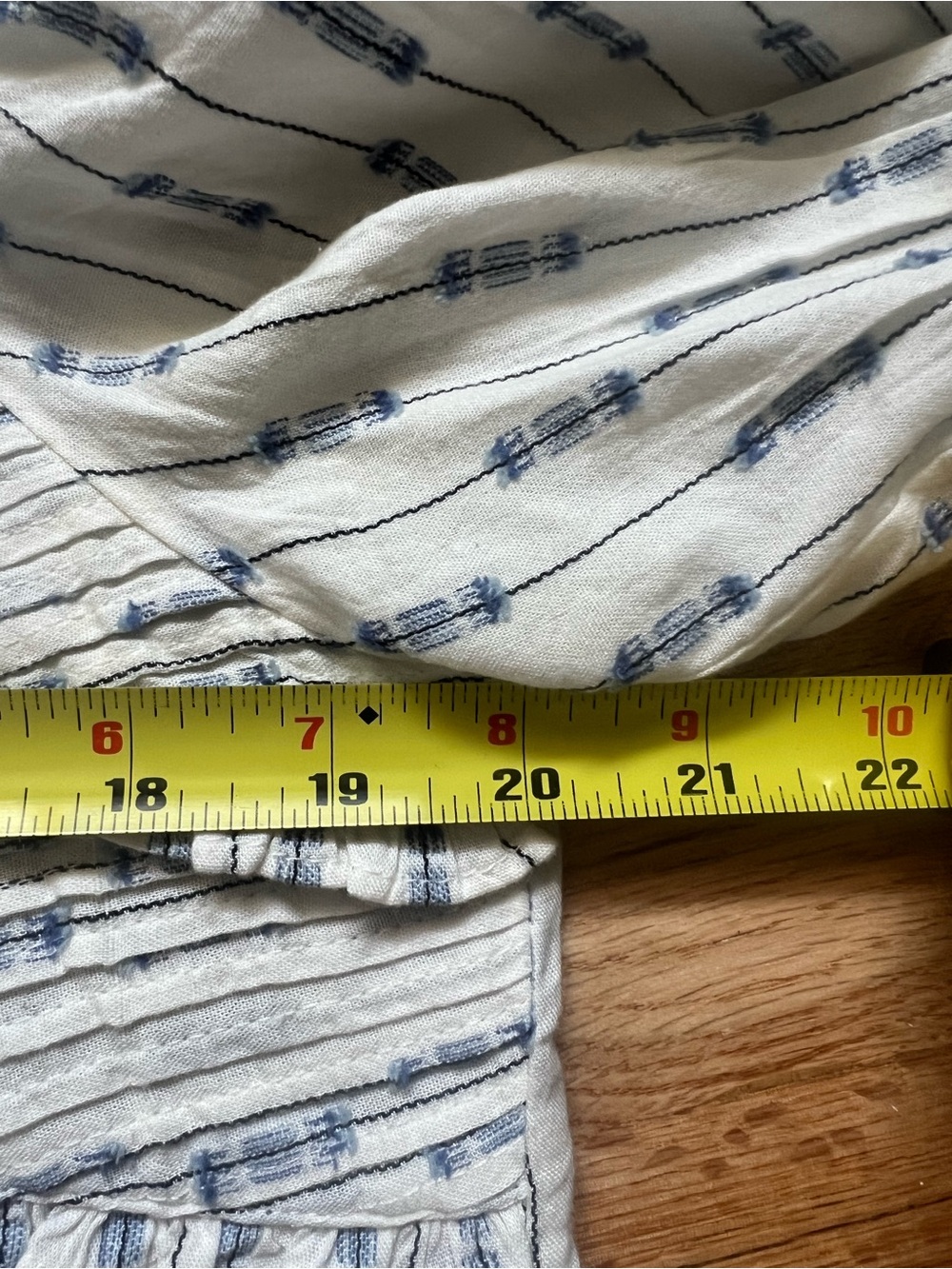 Anthropologie Cotton Crop Swing Top - Picture 6 of 7